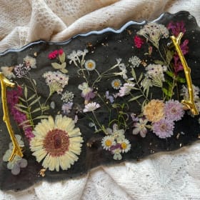 Floral Vanity Tray item