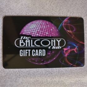 $25 The Balcony Club Gift Card item