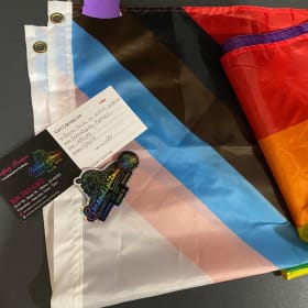 Serendipity Gift Card with Pride Flag and Sticker item