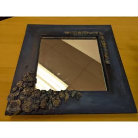 Lot 39. Rustic Rose Mirror item