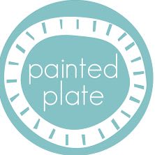 Family Night Painted Plate Party for 6 and basket item
