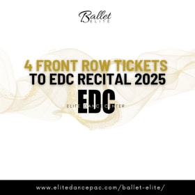 4 Front Row Tickets to EDC Recital 2025 (2) item