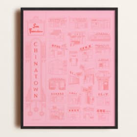 Set of 3 Risograph San Francisco Prints item