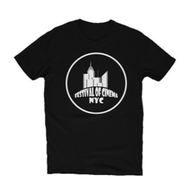 Official Festival of Cinema NYC T-Shirt [BLACK] LARGE item