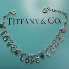 Tiffany Love Charm Bracelet Stirling item