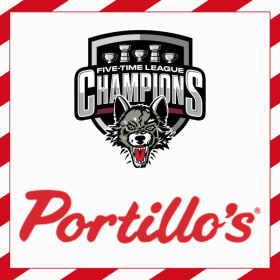 2 Chicago Wolves Tickets & $25 Portillo's Gift Card item