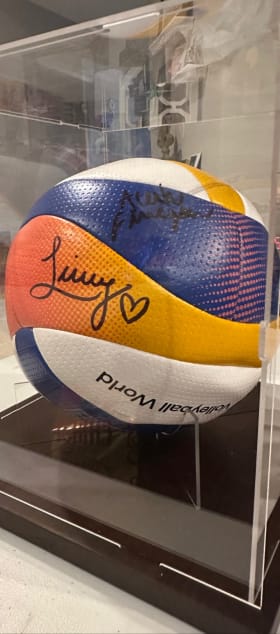 Livvy Dunne Signed Volleyball item