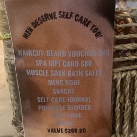 6th Grade: Men's Self Care item