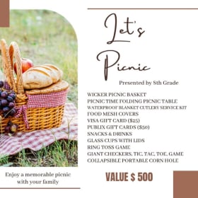 8th Grade: Let's Picnic! item