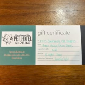 Home Away from Home Pet Hotel 2 night stay item