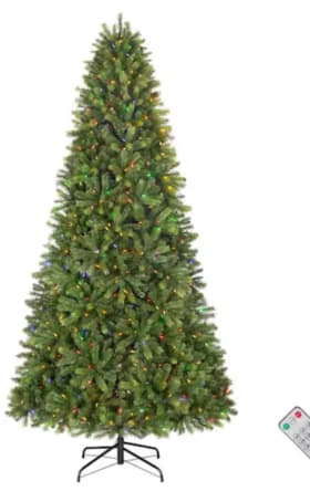 9 ft. Pre-Lit LED Barbour White Spruce Christmas Tree item