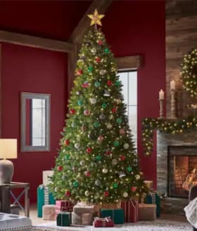 9 ft. Pre-Lit LED Barbour White Spruce Christmas Tree item