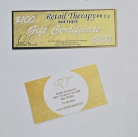 Retail Therapy Botique item