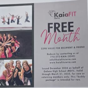 2 vouchers for Kaia Fit Free Month item
