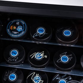 Utah Hockey Club Team Signed Puck Set item