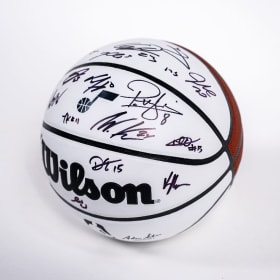 Utah Jazz Team Signed Ball item