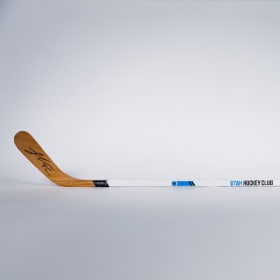 Logan Cooley Signed Stick item