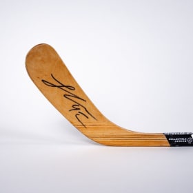 Logan Cooley Signed Stick item