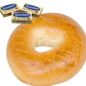Plain Bagel with Butter item