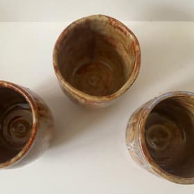 Handmade Clay Mugs item