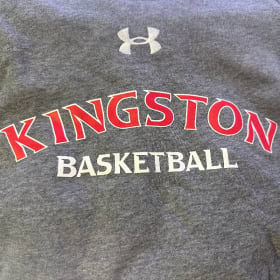 Adult S Grey Kingston Basketball Under Armour Hoodie item
