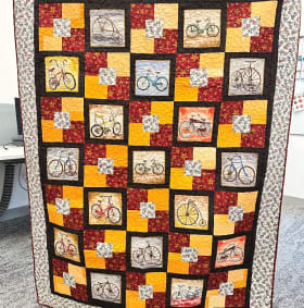 Bicycle Quilt item