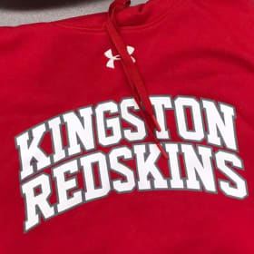 Adult S Red Under Armour Tee item