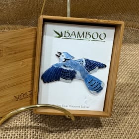 Bamboo Bluejay Broch item