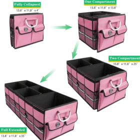 PINK LIBZAKI Big Car Trunk Organizer item