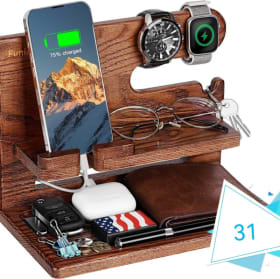 Funistree Wooden Phone Docking Station item