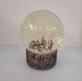 Sleigh Ride Snowglobe music box item