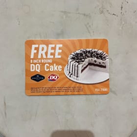 Dairy Queen Cake Gift Card item
