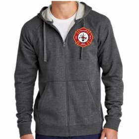 Fleece Hooded Zip Up Sweatshirt    -    2XL - 4XL item