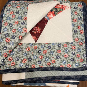 Throw Size Handmade Quilt item