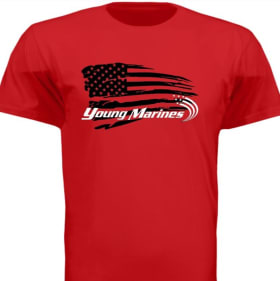 Young Marines T-Shirt (Choice of Division) item