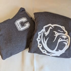 Adult Sweatshirt (Bulldog on Back) item