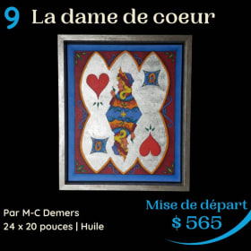 La dame de coeur item