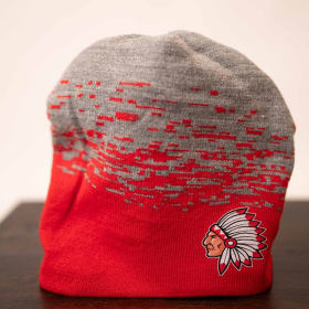Grey/Red Headdress Beanie item