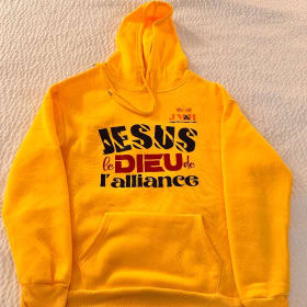 Hoodie Jésus le Dieu de l’alliance item