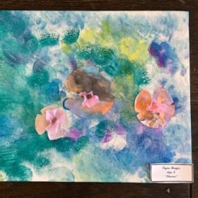 Preschool Artist Kyra H. "Flowers" item