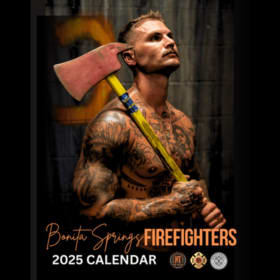(4) 2025 Bonita Firefighter Calendar Shipping item
