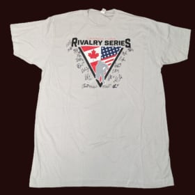 8.	T-shirt Série de la Rivalité L Gris signé item