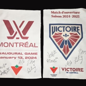 26.	Cinq Serviettes Montréal LPHF Signées item