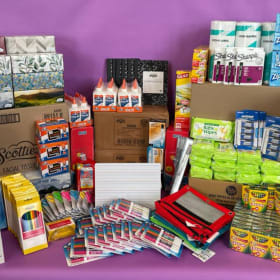 (1) One Student's Supplies for the Entire School Year item