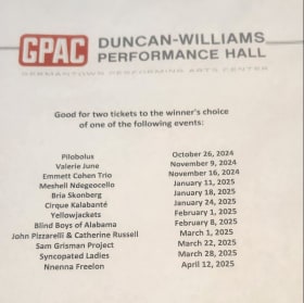 GPAC Tickets item