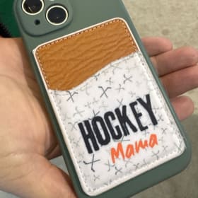 Phone card holder item