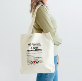 A Kind Human Large tote bag item
