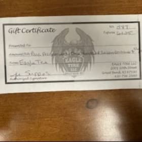 Pass Tire Alignment item