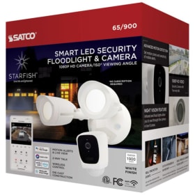 Satco Smart LED Security Floodlight&Camera x2 item