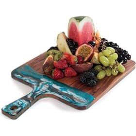 Ocean Resin Charcuterie Board with Cheese Knife Set item